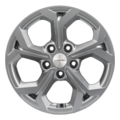 khomen wheels khw1606 (focus) 6,5x16/5x108 et50 d63,3 gray