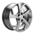 khomen wheels khw1712 (changan cs35/cs35 pro) 7x17/5x110 et46 d63,3 gray