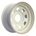 off-road wheels тойота ниссан 8x16/6x139,7 et-19 d110 белый (треуг. мелкий)