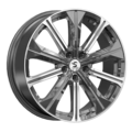 premium series кр013 (exeed txl) 7x19/5x108 et36 d65,1 diamond gloss graphite