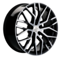 khomen wheels khw2005 (tugella) 8,5x20/5x108 et46 d63,4 black-fp