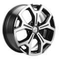 khomen wheels khw1710(2) (vw multivan) 6,5x17/5x120 et60 d65,1 black-fp