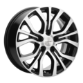 khomen wheels khw1608 (sonata) 6,5x16/5x114,3 et43 d67,1 black-fp