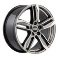 fondmetal hexis 8x18/5x112 et48 d57,1 glossy titanium machined