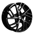 khomen wheels khw1722 (coolray) 6,5x17/5x114,3 et45 d54,1 black-fp