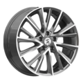 premium series кр010 (kodiaq) 7,5x18/5x112 et40 d57,1 diamond gloss graphite