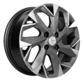 khomen wheels khw1508 (xray) 6x15/4x100 et40 d60,1 gray-fp