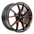 alutec adx.01 8,5x20/5x114,3 et40 d70,1 racing black copper