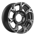 khomen wheels khw1505 (lada niva 4x4) 5,5x15/5x139,7 et5 d98,5 gray-fp