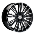 khomen wheels khw2004 (q7/touareg) 8,5x20/5x130 et45 d71,6 black-fp