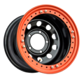 off-road wheels уаз с бедлоком (оранжевый) 10x15/5x139,7 et-44 d110 черный