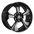 khomen wheels khw1724 (jac/москвич 3) 7x17/5x108 et40 d54,1 black