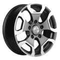 khomen wheels khw1725 (niva travel/legend) 6,5x17/5x139,7 et40 d98,5 gray-fp