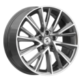 premium series кр010 (tiggo 8 pro) 7,5x18/5x108 et47 d60,1 diamond gloss graphite