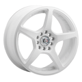 race ready css155 7x16/5x100 et40 d73,1 white