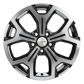 khomen wheels khw1710 (ceed) 6,5x17/5x114,3 et50 d67,1 black-fp