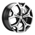 khomen wheels khw1710(2) (honda stepwgn) 6,5x17/5x114,3 et50 d64,1 black-fp