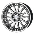 alutec magnum 8x17/5x114,3 et40 d70,1 sterling silver stainless lip