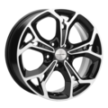 khomen wheels khw1702 (jolion) 7x17/5x114,3 et37 d66,5 black-fp