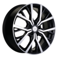 khomen wheels khw1806 (haval dargo) 7x18/5x114,3 et40 d66,5 black-fp