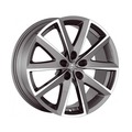 fondmetal 7600 8x18/5x112 et48 d67,2 titanium polished