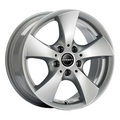 borbet tb 7,5x17/5x112 et45 d66,6 brilliant silver