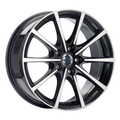 borbet bl5 8x17/5x115 et40 d72,5 black polished