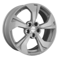 khomen wheels khw1724 (jac/москвич 3) 7x17/5x108 et40 d54,1 f-silver