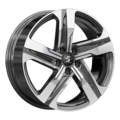 premium series кр004 (sorento) 7,5x19/5x114,3 et49 d67,1 diamond black gris