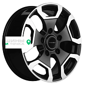 khomen wheels khw1725 (niva 4x4) 6,5x17/5x139,7 et35 d98,5 black