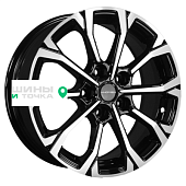 khomen wheels khw1605 (changan cs35 plus) 6,5x16/5x110 et46 d63,3 black