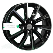 khomen wheels khw1604 (yaris) 6x16/5x100 et45 d54,1 f-silver